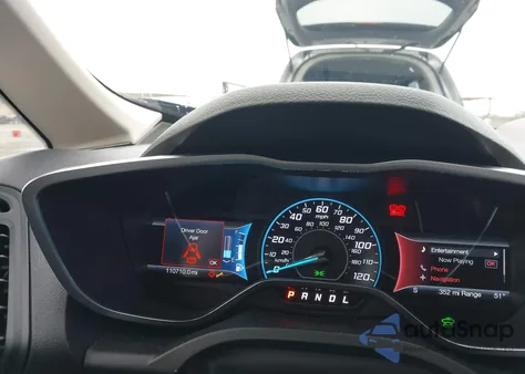 2015 Ford C-Max Energi Sel from USA, damaged, VIN 1FADP5CU1FL121934